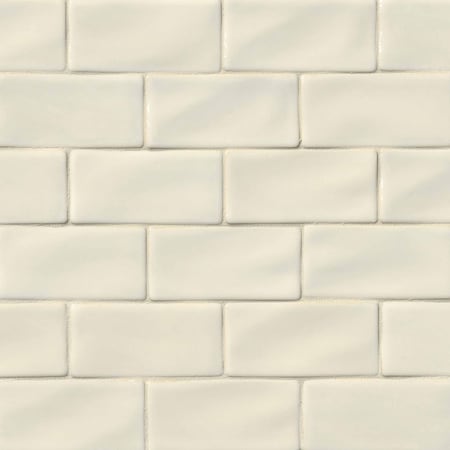 Msi Antique 3 In. X 6 In. Glossy Ceramic Handcrafted Beige Handmade Subway Tile, 8PK ZOR-MD-T-0117